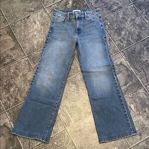 FIDELITY DENIM High-Rise Wide Bootcut Classic Jeans Indie Streetwear Coastal